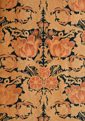 Lot 540 - Lewis Foreman Day (1845-1910) for Turnbull & Stockdale, c.1885: A Pair of Velvet Curtains,...