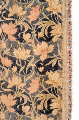 Lot 540 - Lewis Foreman Day (1845-1910) for Turnbull & Stockdale, c.1885: A Pair of Velvet Curtains,...