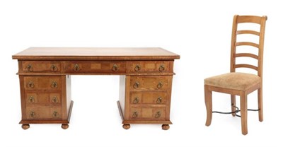 Lot 656 - A Barker & Stonehouse Flagstone Partners Desk, 165cm by 80cm by 79cm; and A Barker & Stonehouse...