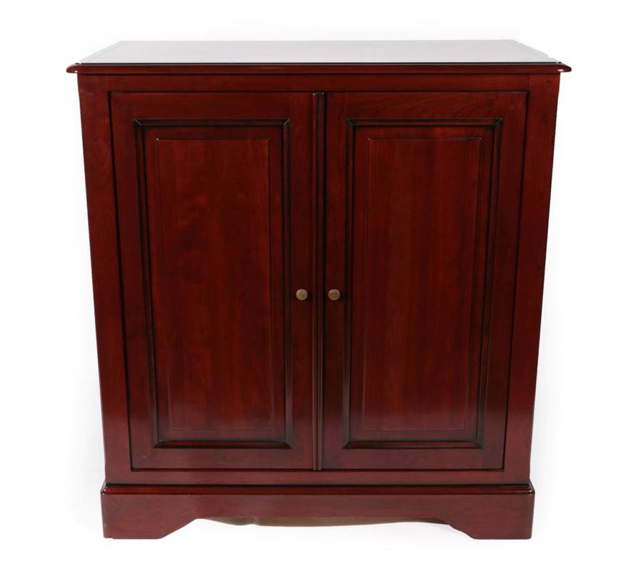 Lot 670 - Grange Furniture Handmade in France: A Cherrywood Television Cabinet, model no.FT210ES, made...