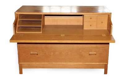 Lot 745 - Povl Dinesen or Borge Mogensen (Danish, 1914-1972) for Soborg Mobler: An Oak Vanity and Chest...