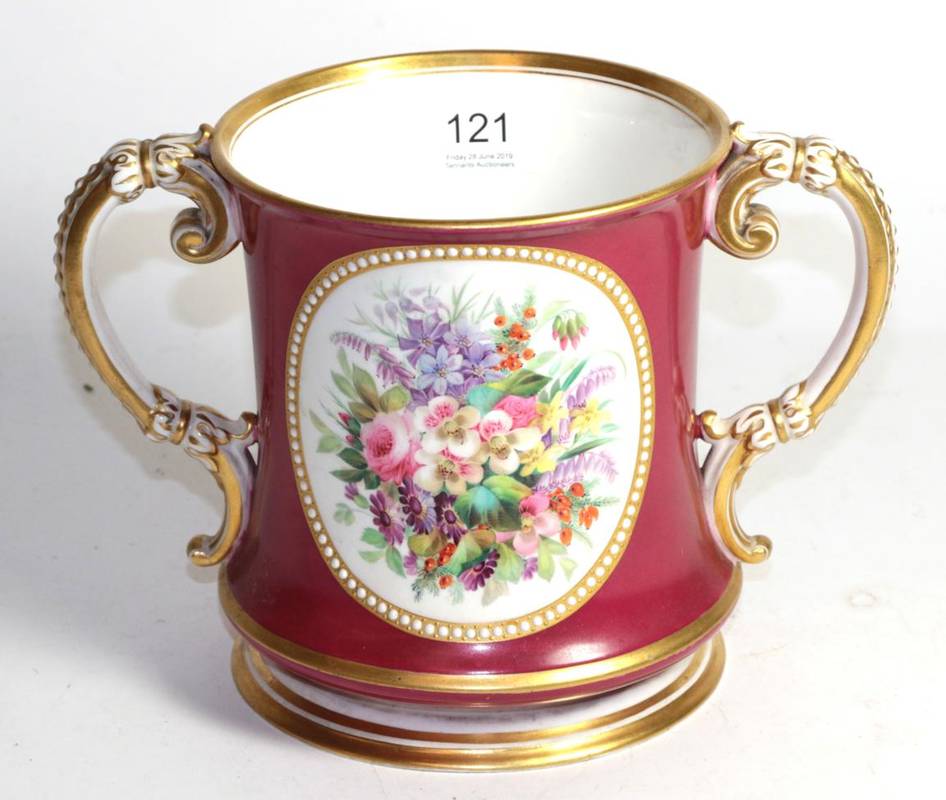 Lot 121 - A Thomas Clark loving cup, dated 1870