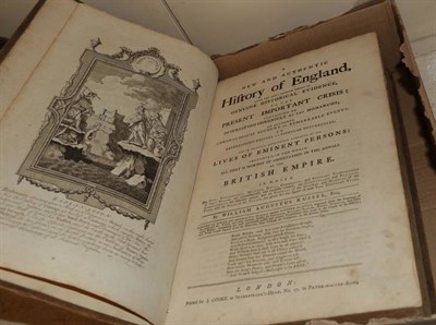 Lot 255 - Russel (William Augustus) 'A New and Authentic History of England...' copper plate...