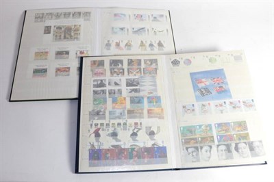 Lot 300 - GB 1996 to 2006: a collection of mint commemorative stamps in two fine stockbooks, apparently...