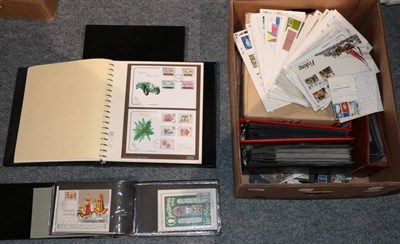 Lot 1121 - GB and Channel Island stamps and covers in a large box with some current GB postage and FDCs