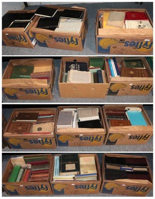 Lot 1128 - County History, twelve boxes of county history and similar works, mainly relating to Yorkshire...
