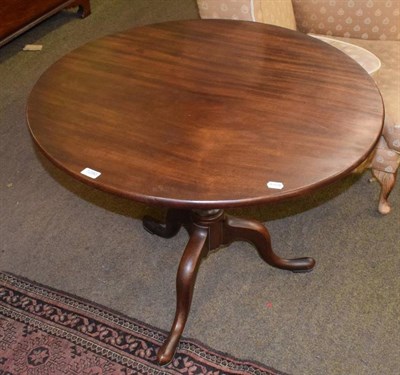 Lot 1290 - George III mahogany tripod table