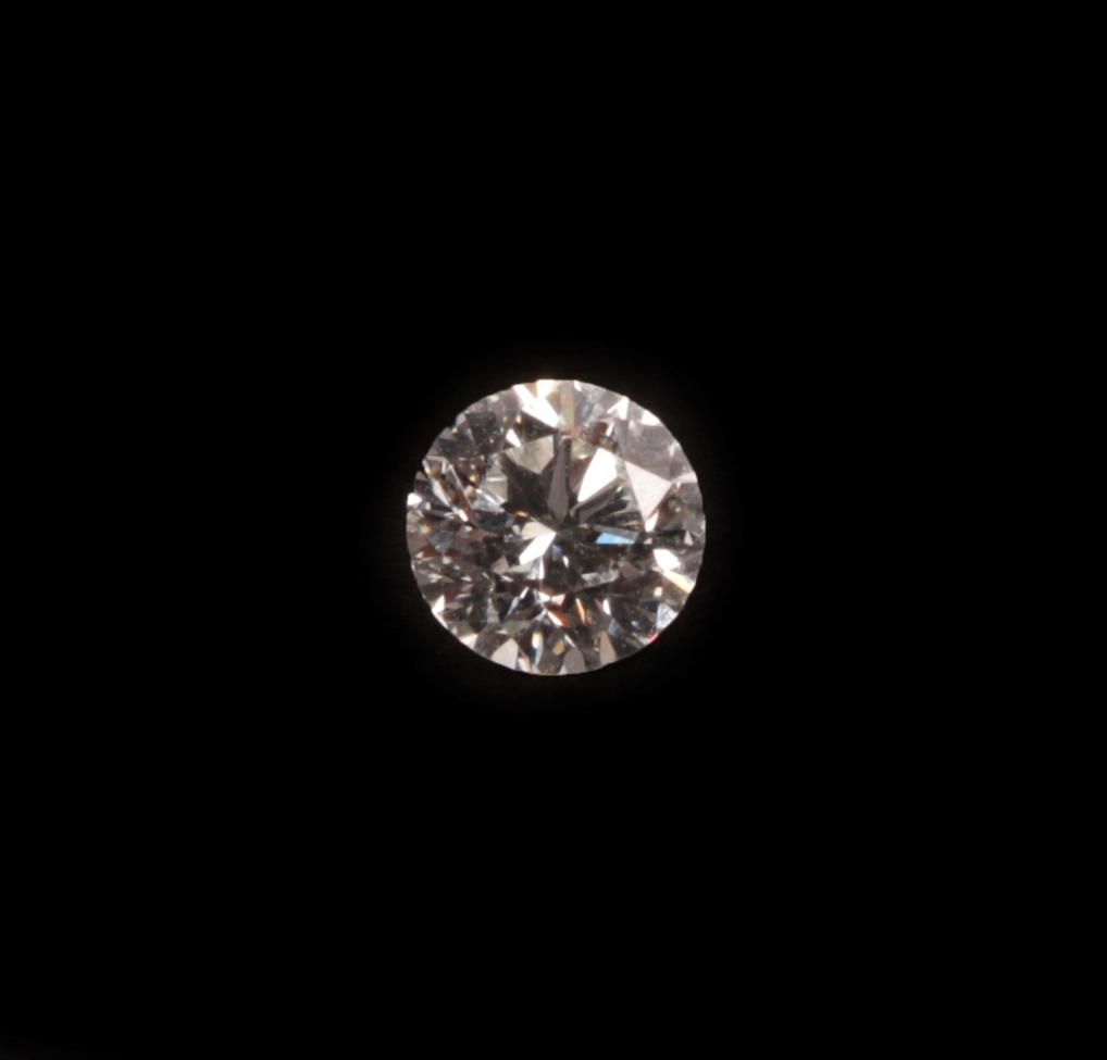 Lot 89 - A Loose Round Brilliant Cut Diamond, 0.72 carat not illustrated   The diamond is accompanied by...
