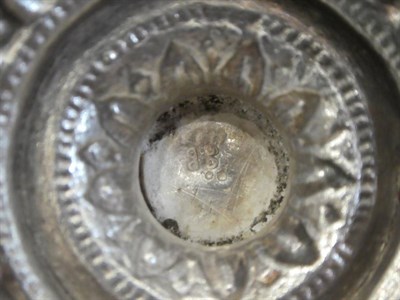 Lot 588 - A Chinese Silver Rosewater Sprinkler, late Qing Dynasty, made for the Islamic market, of...