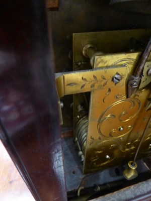 Lot 642 - ~ A George III Mahogany Striking Table Clock, signed Smoult, Southshields, circa 1790, inverted...