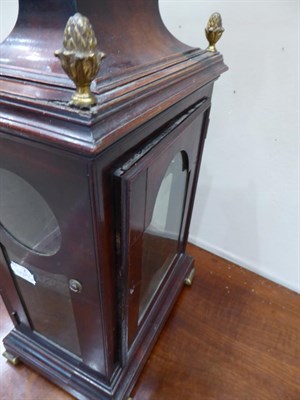 Lot 642 - ~ A George III Mahogany Striking Table Clock, signed Smoult, Southshields, circa 1790, inverted...