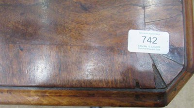 Lot 742 - A George III Mahogany and Crossbanded Straight Front Chest of Drawers, circa 1780, the moulded...