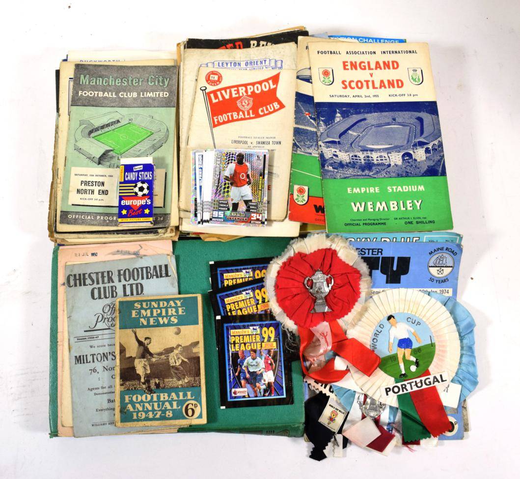 Lot 2007 - Football Programmes A Collection from 1948