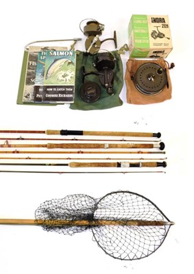 Lot 2021 - A collection of fishing tackle, accessories and related items, comprising a Hardy...