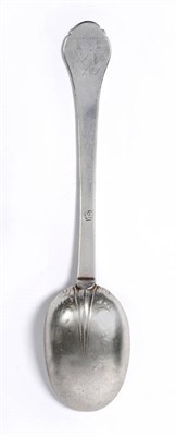 Lot 1155 - A West Country Trefid Spoon, John Murch of Plymouth, circa 1700, with laceback bowl and stem, prick