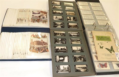 Lot 2076 - Cigarette Cards Gallaher Irish View Scenery, Wills Industries of Britain, Players Poultry,...