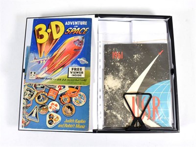 Lot 2086 - Various Space Related Collectables including Apollo 13 commemorative coin, various medals and...