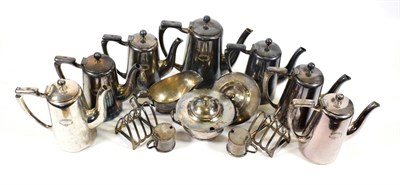 Lot 2111 - British India Steam Navigation Company Limited Metalware Group including one large and six...