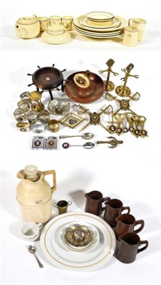 Lot 2124 - Peninsular And Oriental Steam Navigation Company (P&O)   Group including ceramics: three soup...