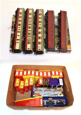 Lot 2178 - Hornby (China) OO Gauge A Collection Of Assorted Wagons together with examples by other...