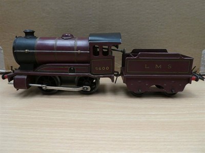 Lot 2201 - Hornby O Gauge LMS Locomotives 4-4-2T 6954, 0-4-0 5600 and 0-4-0T 2270 (all F) (3)