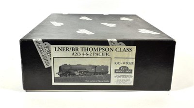 Lot 2206 - DJH O Gauge K313 LNER/BR Thompson Class A2/3 Pacific (boxed)