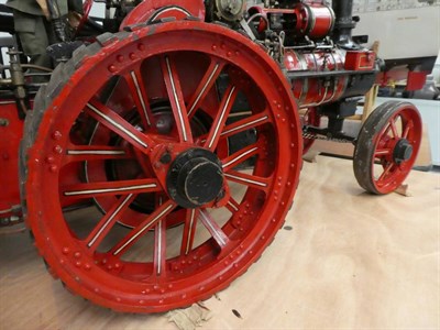 Lot 2218 - Burrell Traction Engine Live Steam Scale Model constructed to an excellent standard with makers...