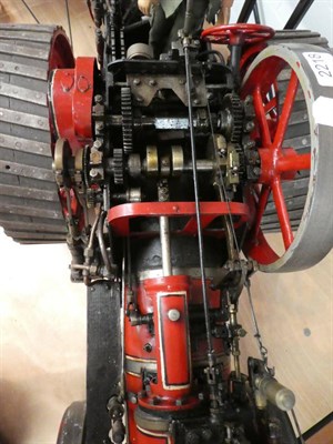 Lot 2218 - Burrell Traction Engine Live Steam Scale Model constructed to an excellent standard with makers...