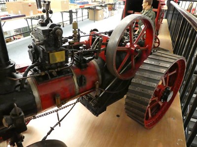 Lot 2218 - Burrell Traction Engine Live Steam Scale Model constructed to an excellent standard with makers...