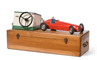 Lot 2237 - Domo (Italy) Remote Control Maserati 4CL with driver having cloth clothing and ceramic head...