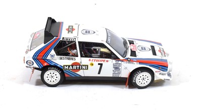 Lot 2247 - Autoart 1:18 Scale Lancia Delta S4 Rally with serial number 1588 to base (E)