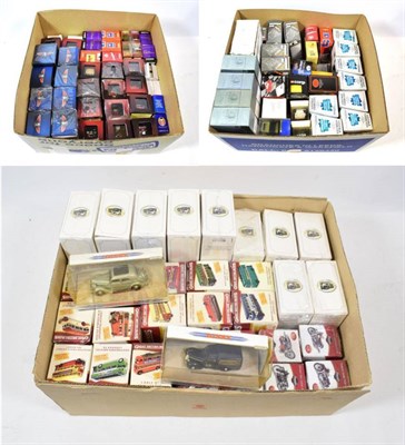 Lot 2254 - Various Modern Diecast including Atlas, Great British Buses, Classic Motorcycles, Classic Coach...