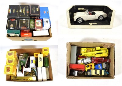 Lot 2255 - Various Modern Diecast including Atlas, Vanguards, Corgi, Burago and others a collection of...