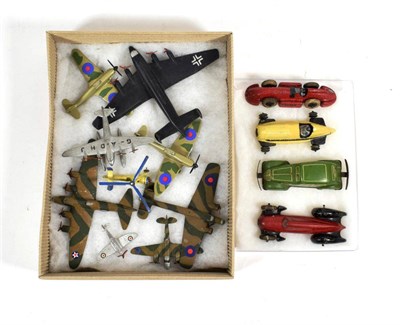 Lot 2266 - Dinky Aircraft including Junkers JU89, Flying Fortress, Blenheim, Whitley, Spitfire, Autogyro...