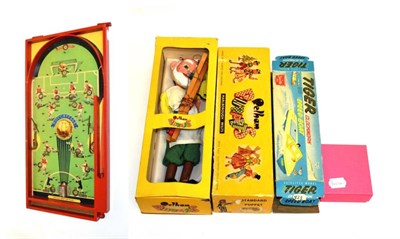 Lot 2383 - Mixed Lot Pelham Minnie Mouse and Gepetto (both boxed) Sutcliffe Tiger speed boat (boxed) and a...