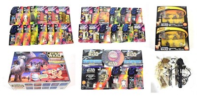 Lot 2389 - Star Wars (Modern) A Collection Of Assorted Action Figures And Other Items (all boxed/carded)