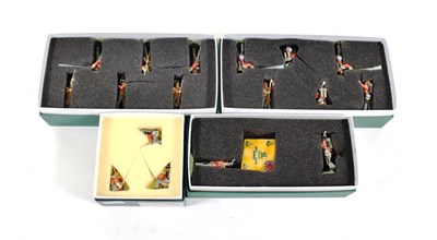 Lot 2409 - Frontline Figures Four 3rd Reg of Foot (The Buffs), Sets BRF1, BRF2, BRF4 and BRF 6 (all boxed) (4)