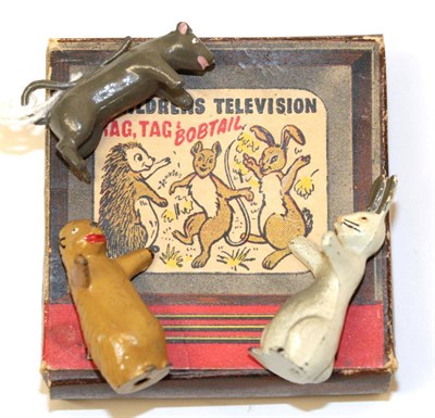 Lot 2417 - Luntoy Rag, Tag & Bobtail Children's Television Series (G-E box G)