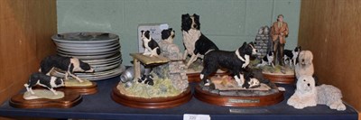 Lot 220 - Border Fine Arts Collie models including: 'The Understudy', model No. L150, limited edition...