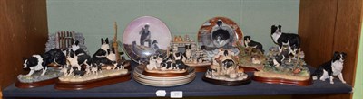 Lot 236 - Border Fine Arts Society and Studio Collie models including: 'Mother's Pride', 'A Long Day...