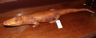 Lot 370 - Taxidermy: A Juvenile Crocodile Full Mount (Crocodylus niloticus), circa 1920-1930, full mount...