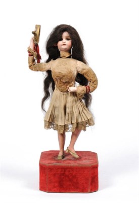 Lot 1243 - A Roullet et Descamps Musical Automaton of a Performing Doll, French, circa 1900, as a Spanish...