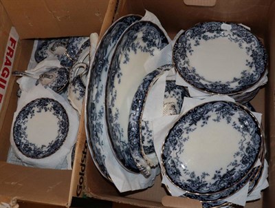 Lot 1172 - A Victorian Keeling & Co dinner service in the Chatsworth pattern