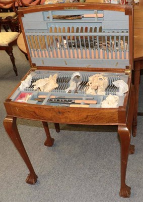 Lot 1362 - Cutlery table