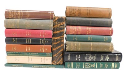 Lot 199 - Books: Ward, Roland Records of Big Game. Rowland Ward, 1899-1998. A broken run of 14 editions...