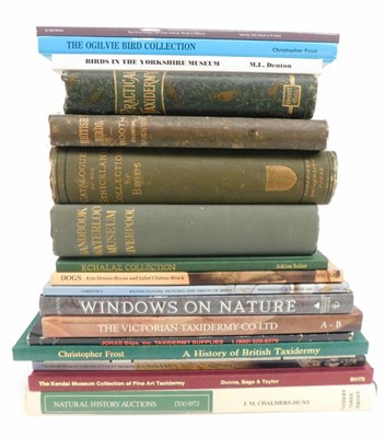 Lot 242 - Books: Taxidermy Collections and Suppliers A number of works relating to collections of mounted...