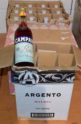 Lot 1030 - Eighteen bottles of 75cl Campari (twelve in original box)
