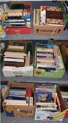 Lot 1043 - Assorted books including reference (seven boxes)