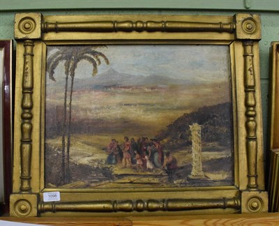 Lot 1098 - John Absolon (d.1895) ''The Ashes of Philopoemen Last of the Greeks'', signed, oil on board,...