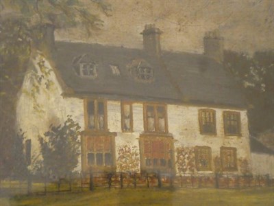 Lot 1165 - I.E. Mackintosh Gow (19th century) Loch scene, watercolour; with C.Goddard (19th century)...